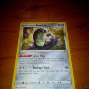 Pokemon card trading card